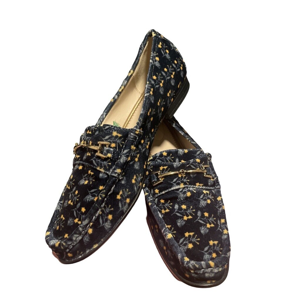 Cabi Women’s Velvet Carnaby Floral Slip On/ Loafers Shoes, Size 9 - Picture 2 of 10